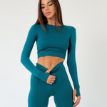 Zestaw treningowy Damskie Chic szmaragd Zestaw treningowy Damskie Chic szmaragd