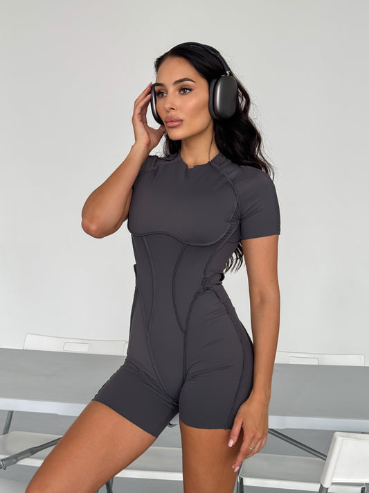 Kombinezon Butterfly short grafit