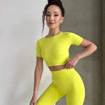 Zestaw treningowy Damskie Lollipop cytrynowy Zestaw treningowy Damskie Lollipop cytrynowy