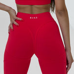 Legginsy treningowy Aura  czerwony