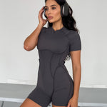 Kombinezon Butterfly short grafit