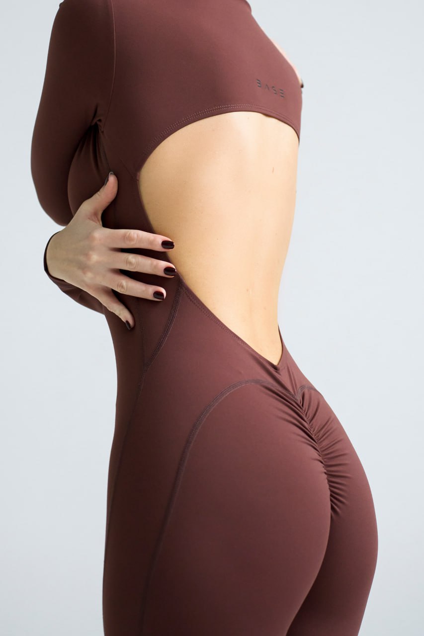 Kombinezon Gorgeous Long czekoladowy