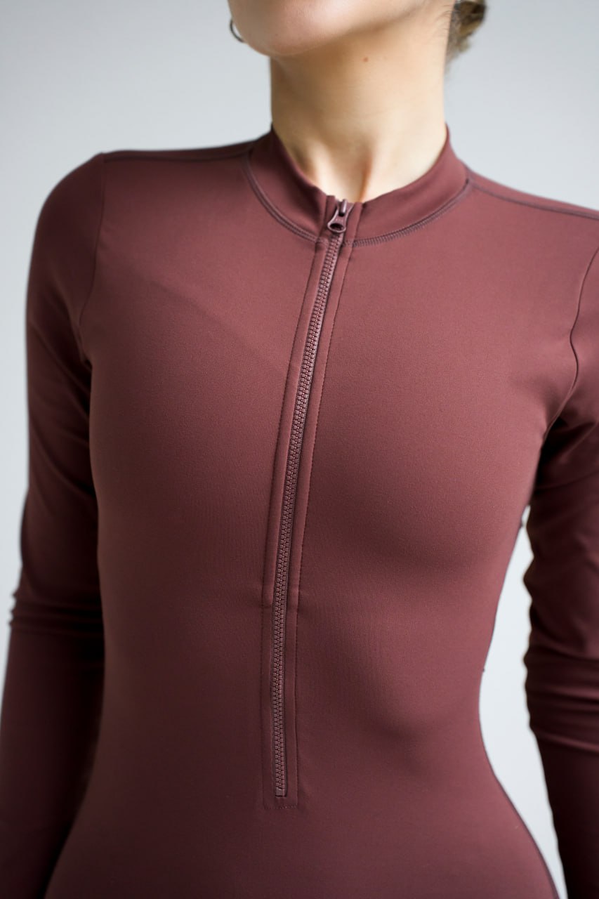 Kombinezon Gorgeous Long czekoladowy