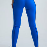 Legginsy treningowy Butterfly niebieski elektryk
